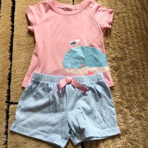 Carters 2pc SleepSet Toddler Girl Size 2T - Cute